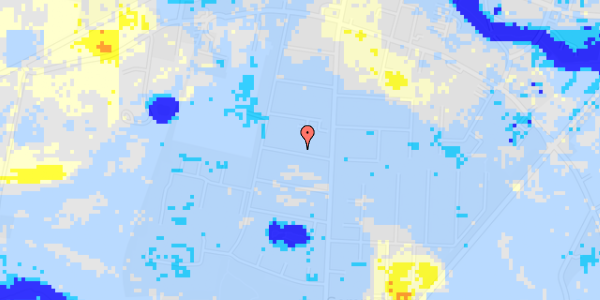 Ekstrem regn på Dyrskuevej 8