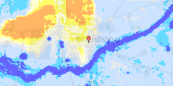 Ekstrem regn på Gammelvej 10