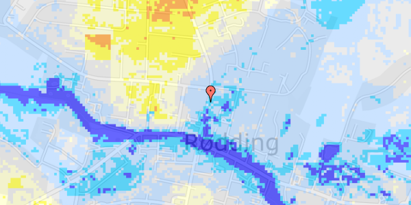 Ekstrem regn på Kongevej 9