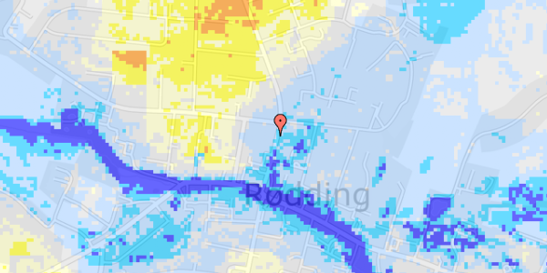 Ekstrem regn på Kongevej 11