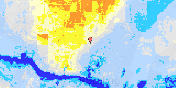 Ekstrem regn på Kongevej 29