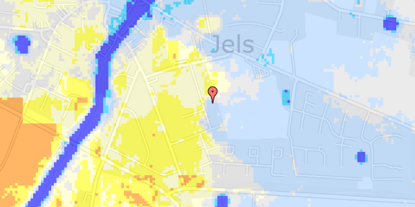 Ekstrem regn på Krygersvej 13