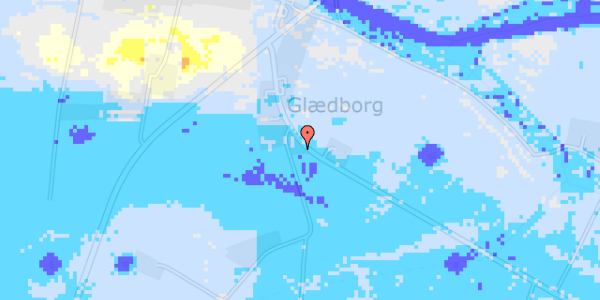 Ekstrem regn på Langetvedvej 19