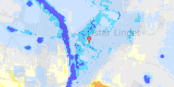 Ekstrem regn på Lindevej 25A