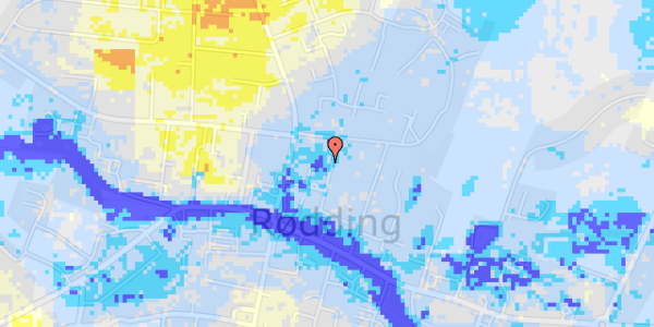 Ekstrem regn på Louisevej 17