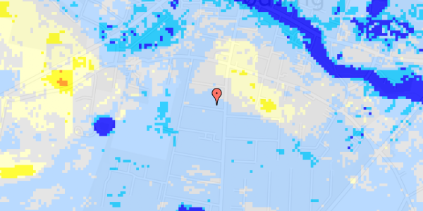 Ekstrem regn på Midtervang 4