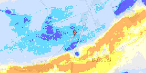 Ekstrem regn på Nyvej 13