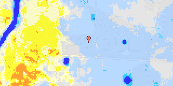 Ekstrem regn på Rammelhøj 43