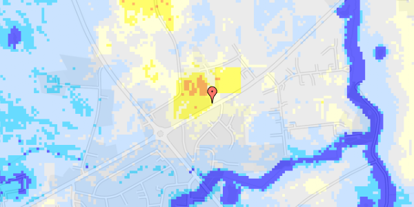 Ekstrem regn på Skodborg Vamdrupvej 9