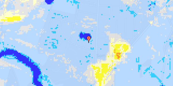 Ekstrem regn på Skovvej 6A