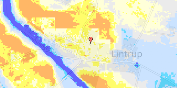 Ekstrem regn på Toftager 22