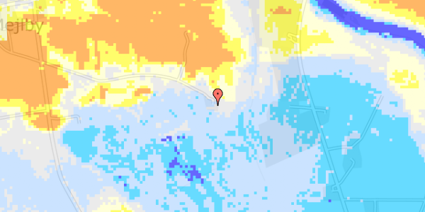 Ekstrem regn på Tornumgårdsvej 3