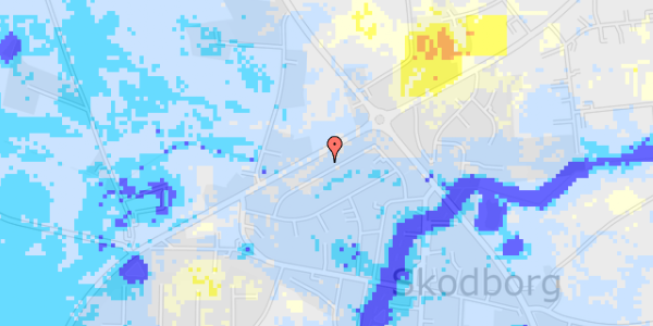 Ekstrem regn på Trøjborgvej 28