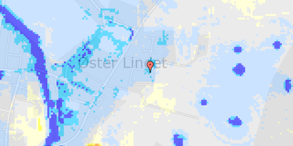 Ekstrem regn på Østervænge 6