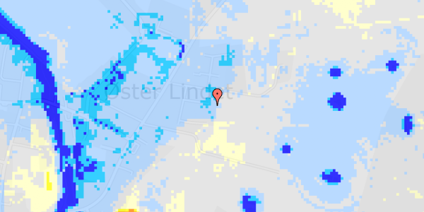 Ekstrem regn på Østervænge 8