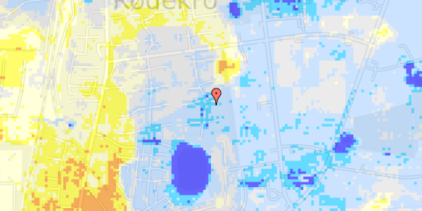 Ekstrem regn på Bygmarken 41