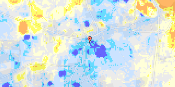 Ekstrem regn på Genner Bygade 27A