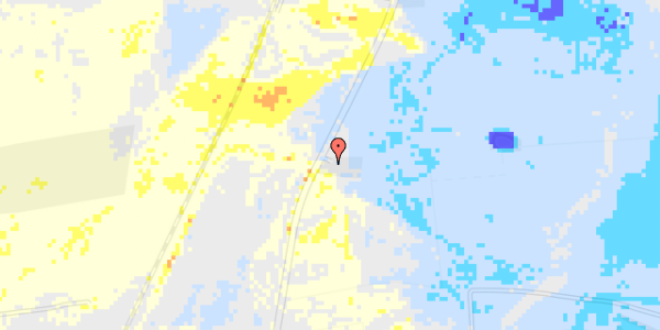 Ekstrem regn på Hærvejen 123