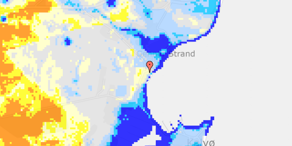 Ekstrem regn på Kalvøvej 15