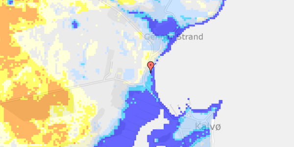 Ekstrem regn på Kalvøvej 17