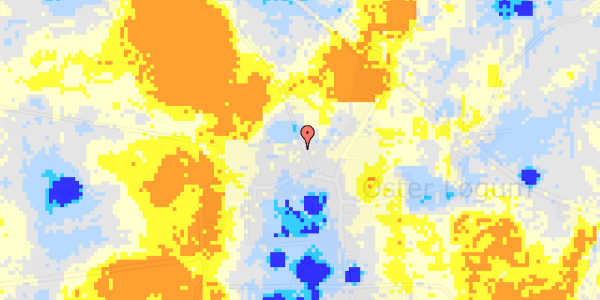 Ekstrem regn på Korsvangsvej 1