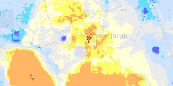 Ekstrem regn på Nr Hjarupvej 29