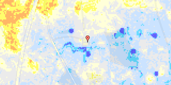 Ekstrem regn på Rise Hjarupvej 246