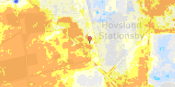 Ekstrem regn på Stationsvej 11