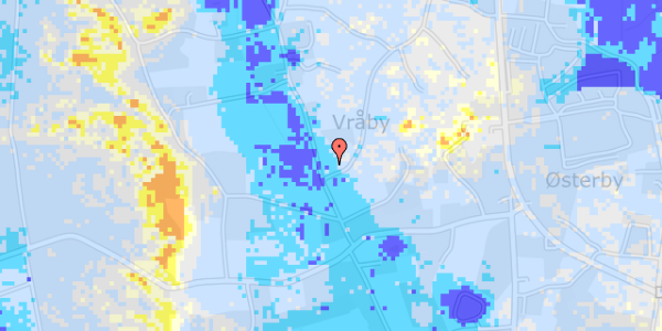 Ekstrem regn på A Hveyselsvej 1