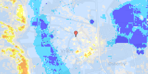 Ekstrem regn på A Hveyselsvej 16