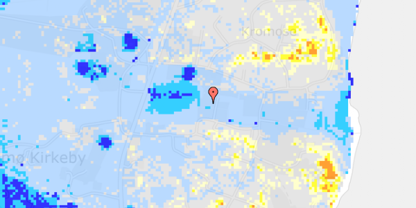 Ekstrem regn på E Jensensvej 9B