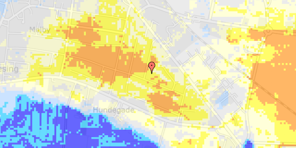 Ekstrem regn på Elmevej 4