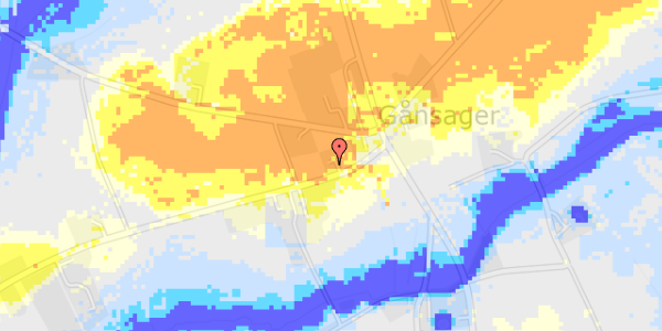 Ekstrem regn på Gyvelvej 6