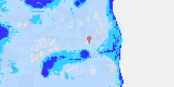 Ekstrem regn på Hattesvej 54