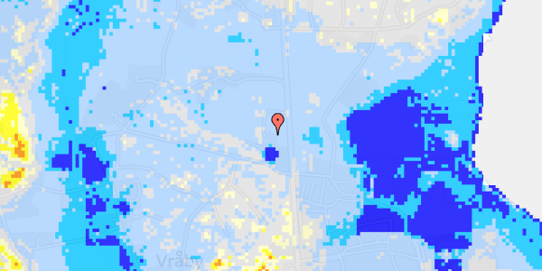 Ekstrem regn på Havnebyvej 196