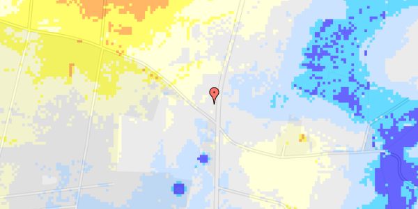 Ekstrem regn på Hedebovej 40