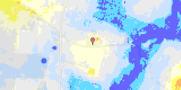 Ekstrem regn på Hedebovej 41