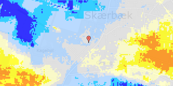 Ekstrem regn på Kagebøl 7