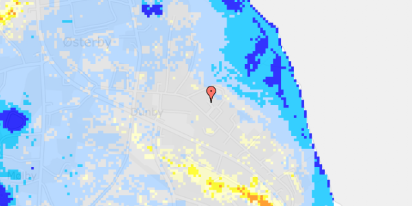 Ekstrem regn på Lyngvejen 57D