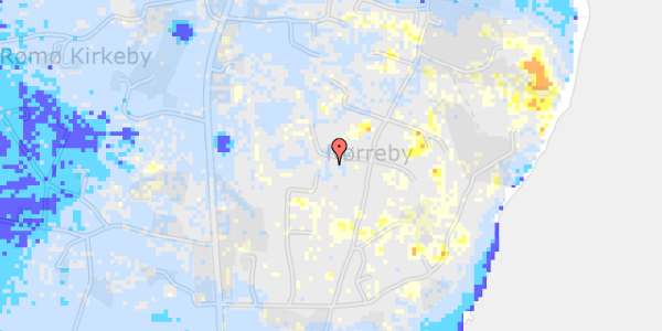 Ekstrem regn på M S Schouwsvej 15