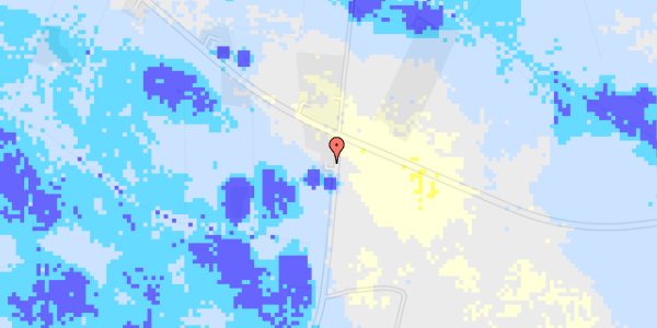 Ekstrem regn på Nørrebyvej 9