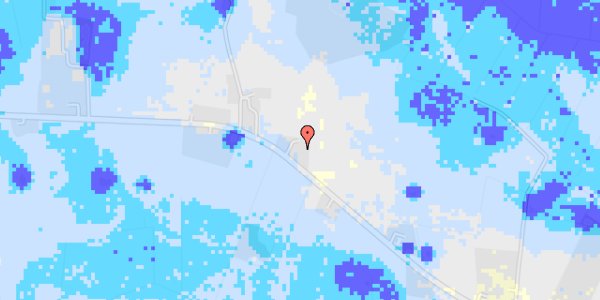 Ekstrem regn på Nørremarksvej 21