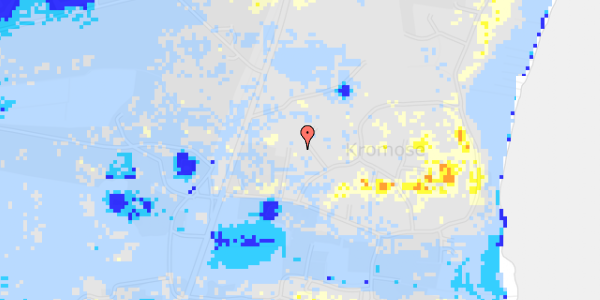 Ekstrem regn på Peder Jespersensvej 7