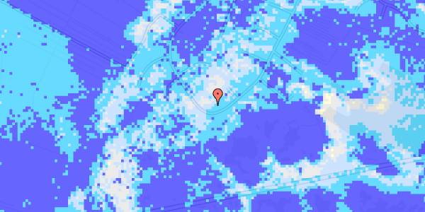 Ekstrem regn på Ringvejen 74