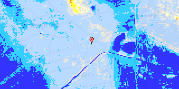 Ekstrem regn på Skovskaden 1