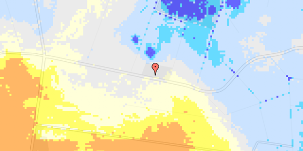 Ekstrem regn på Tevringvej 15