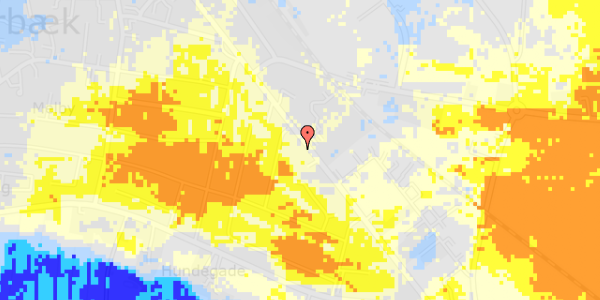 Ekstrem regn på Tøndervej 50