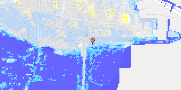 Ekstrem regn på Vestergade 3D, st. 52