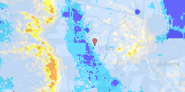 Ekstrem regn på Vråbyvej 26