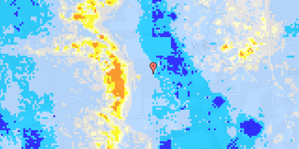 Ekstrem regn på Vråbyvej 33B